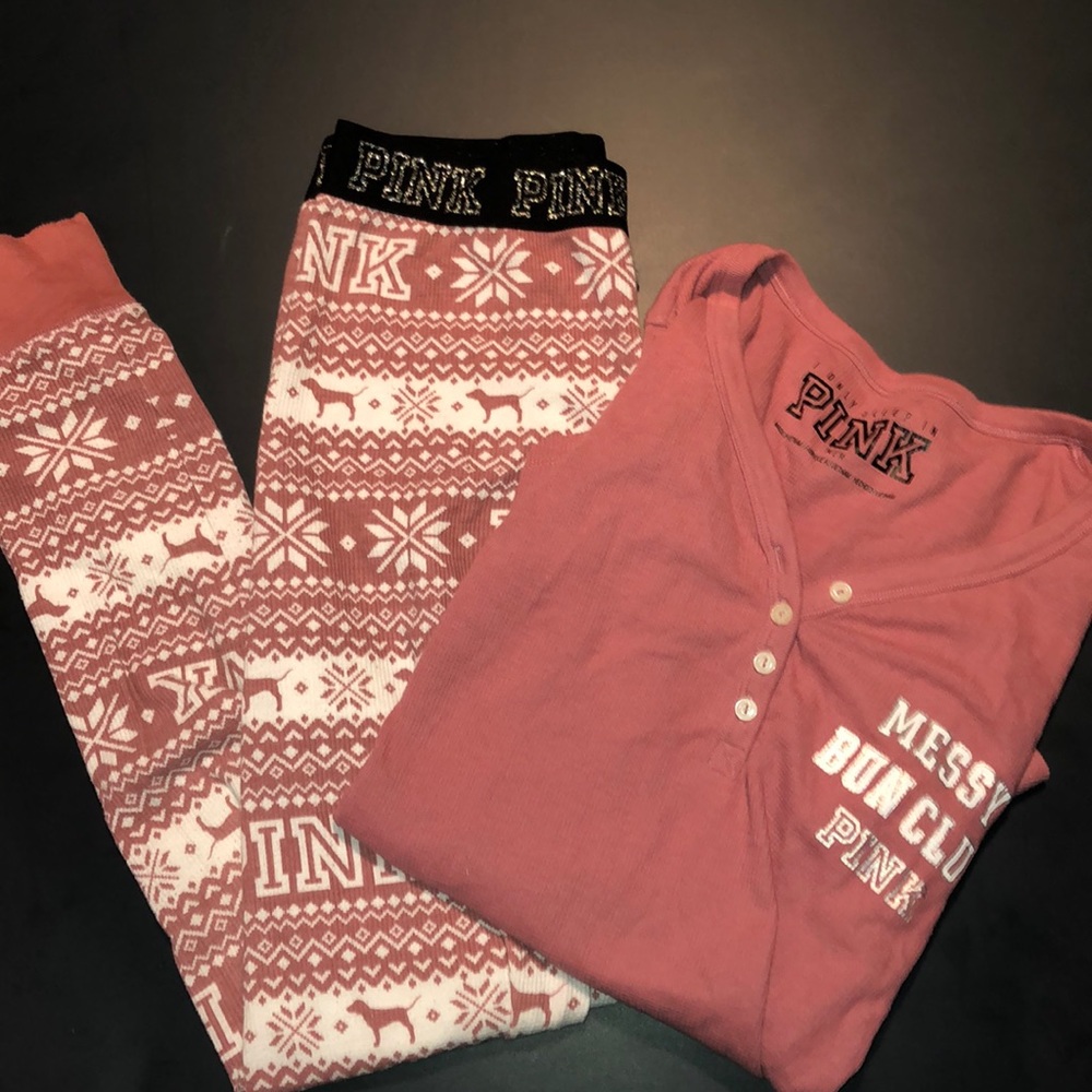 PINK legging pajama set